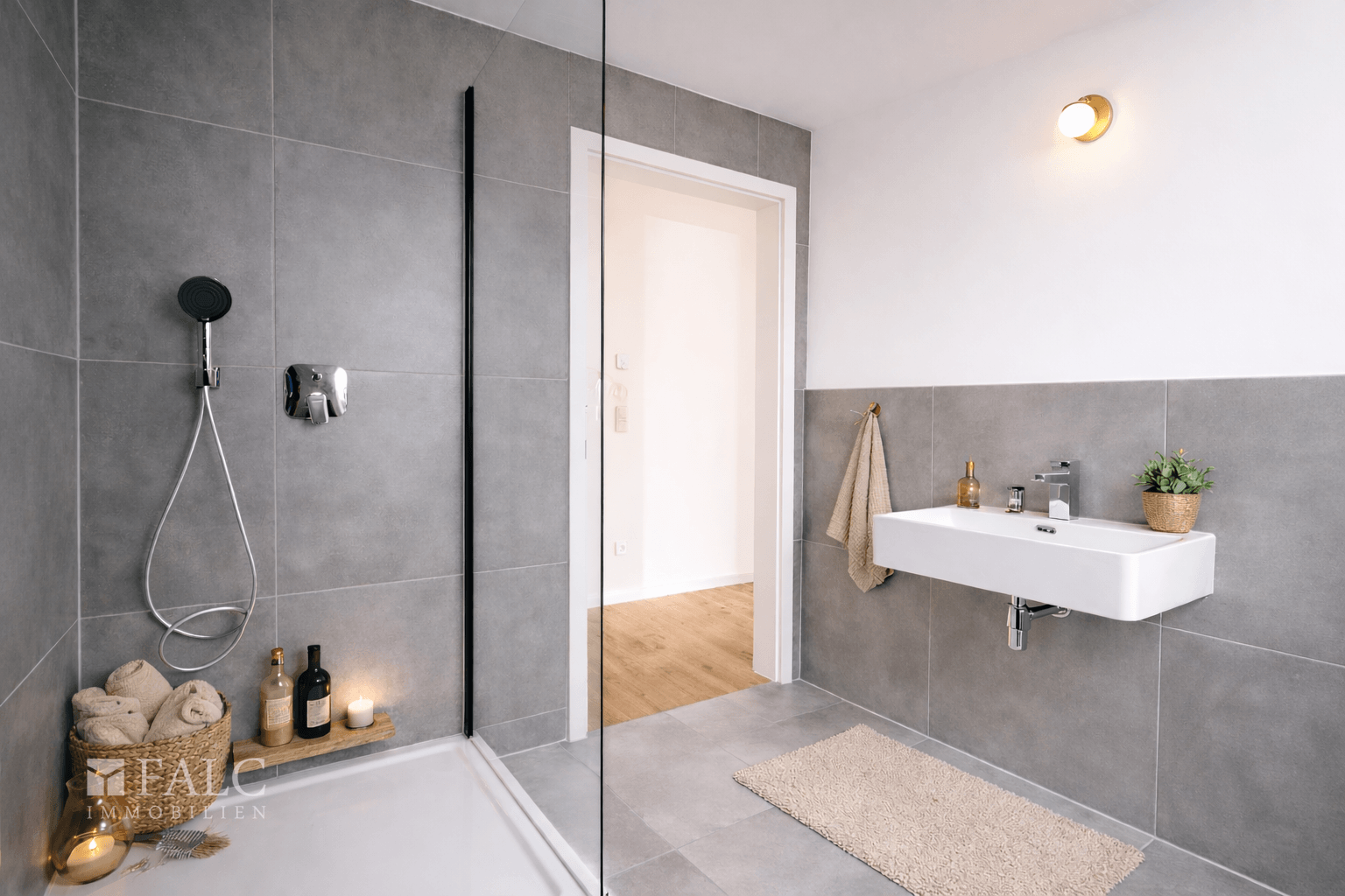 Badezimmer Einrichtungsbeispiel